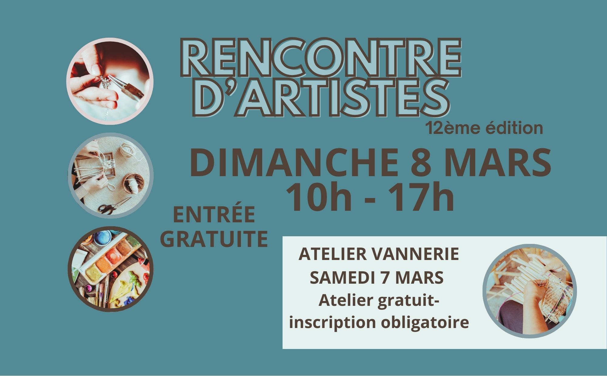 12ème ÉDITION DE LA RENCONTRE D'ARTISTES