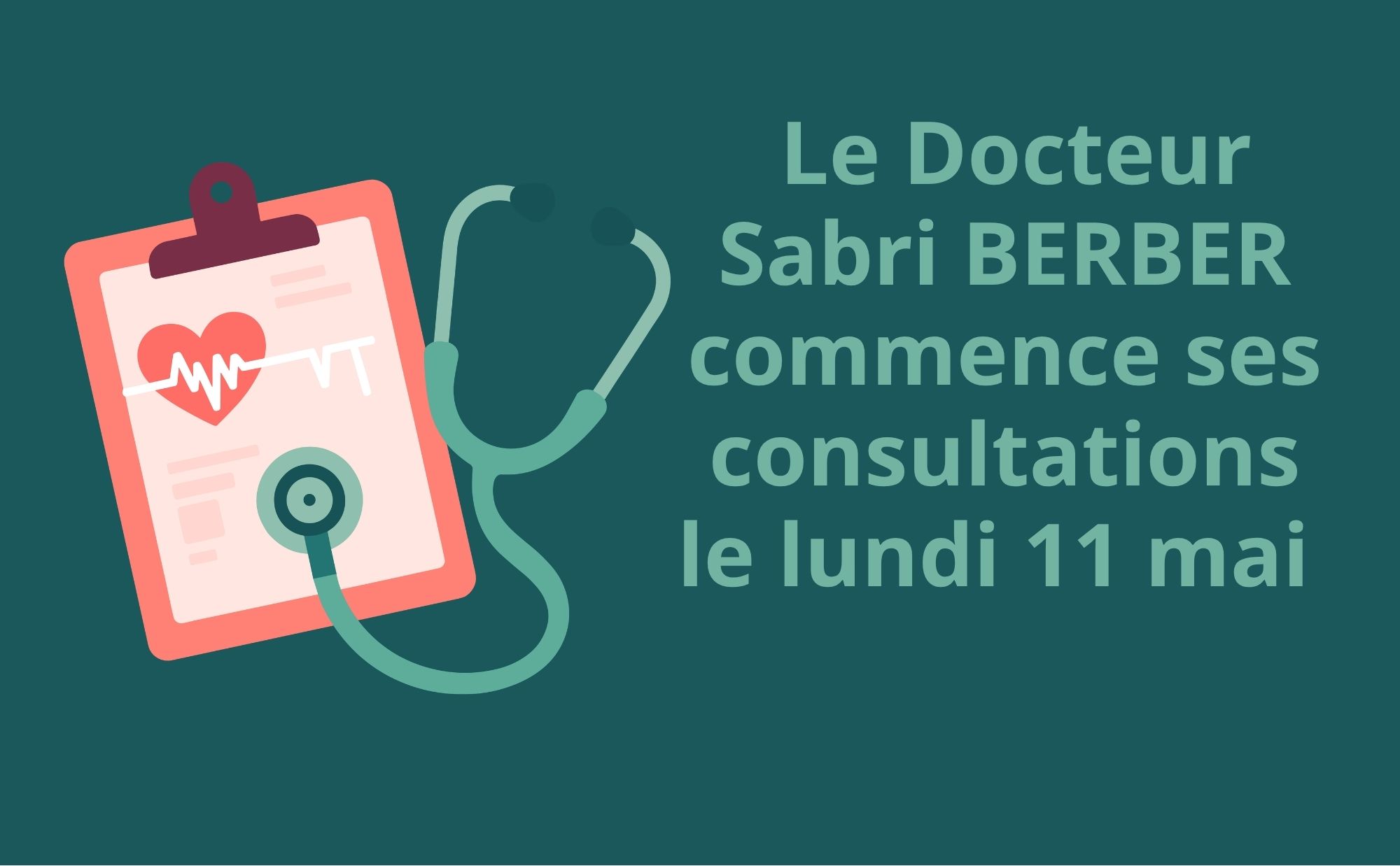 LE DOCTEUR BERBER ARRIVE À SAINS-RICHAUMONT